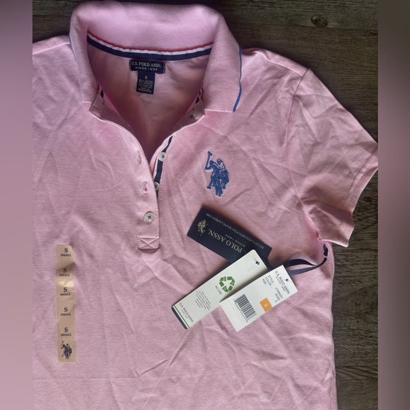 Wome’s Pink Polo Shift Dress S - Picture 6 of 16